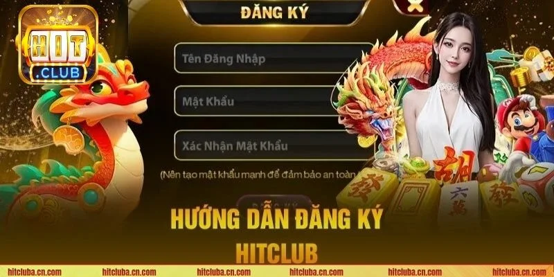 Thao tác đăng ký cược tại cổng game dễ hiểu.